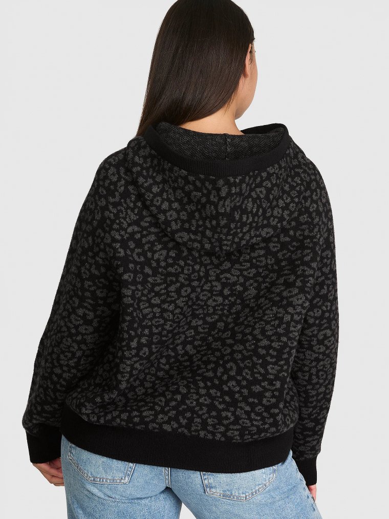 Худи (Hoodie) из трикотажа свободного кроя (Oversized)
