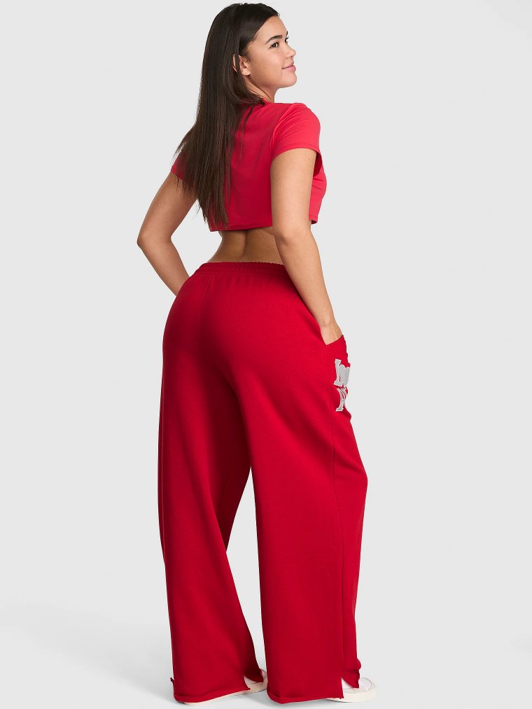 Campus Fleece™ Bling Wide-Leg Sweatpants