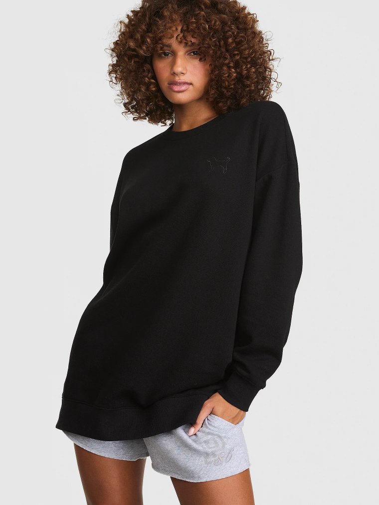 Campus Fleece™ Кофта с круглым вырезом увеличенной длины