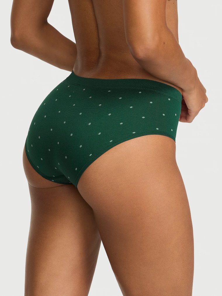 Seamless Polka Dot Hiphugger Panty