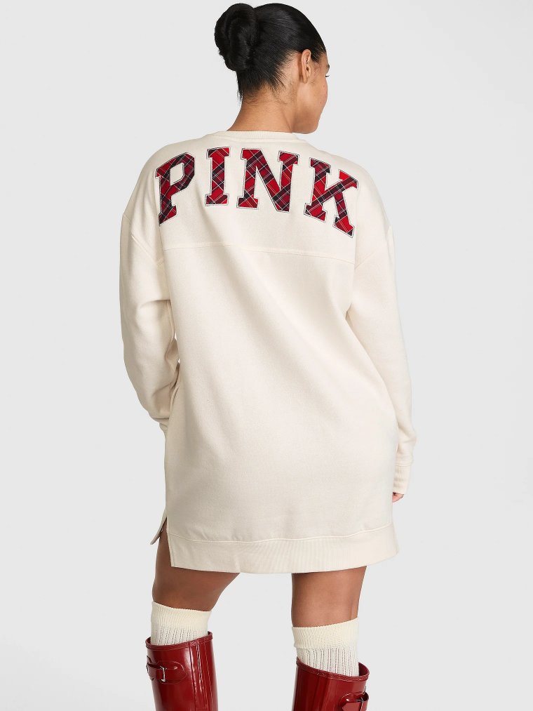 Campus Fleece™ Кофта с круглым вырезом увеличенной длины