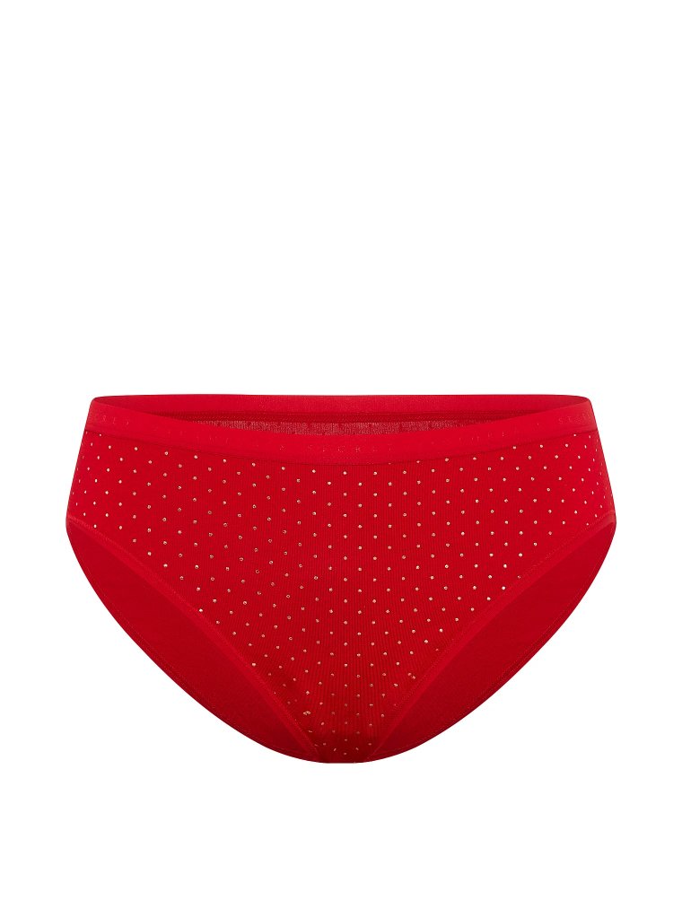 Stretch Cotton High-Leg Brief Panty