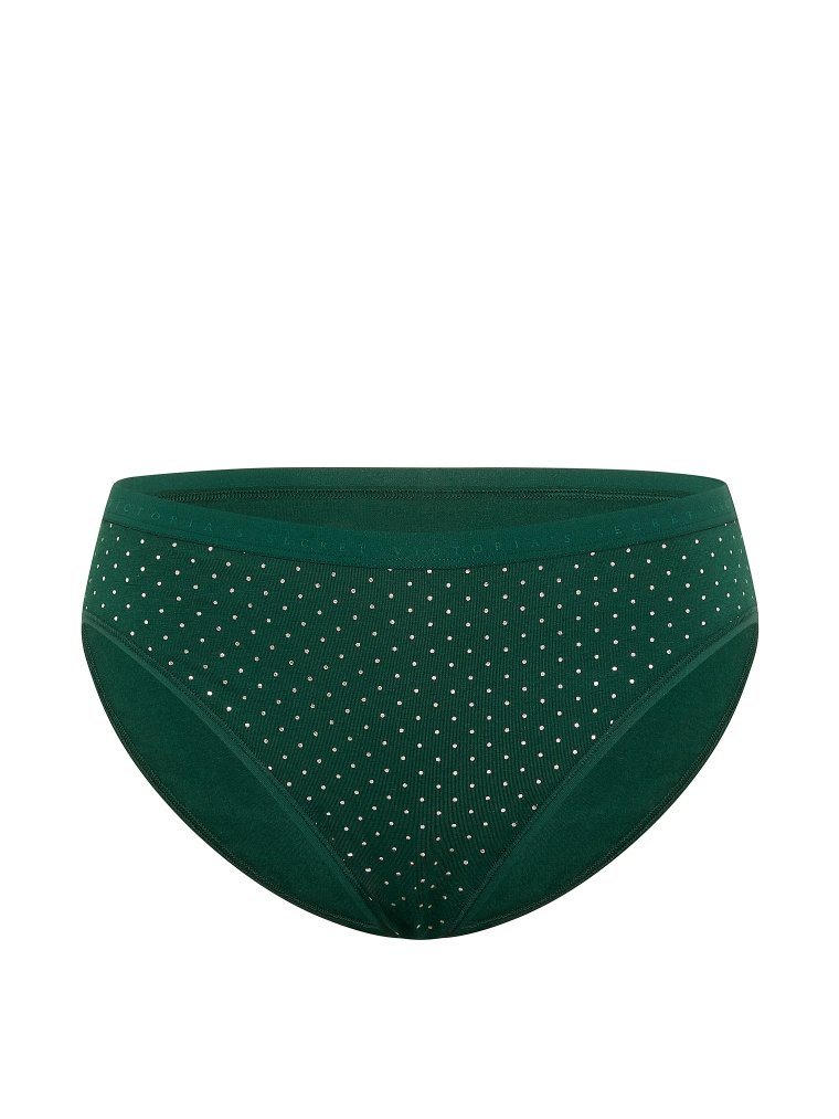 Stretch Cotton High-Leg Brief Panty