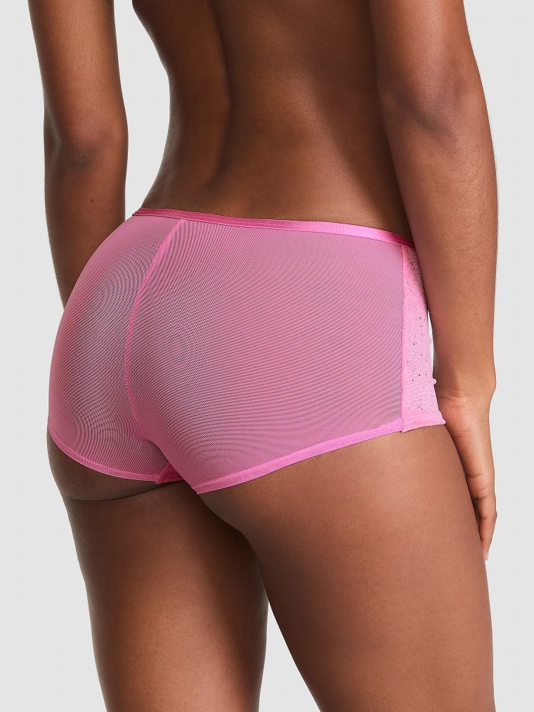 Трусы-шорты плюшевые на ощупь (Plush Touch Boyshort Panty)