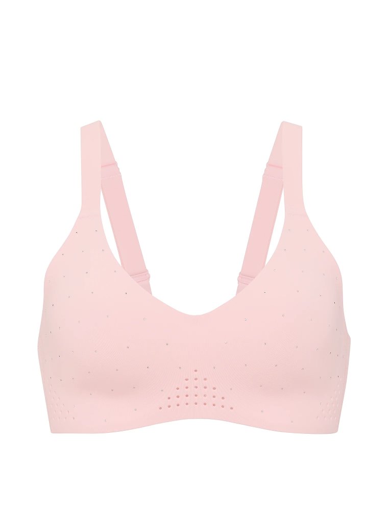 VSX Featherweight™ Спортивный лиф с V-образным вырезом, средняя поддержка, декор из страз