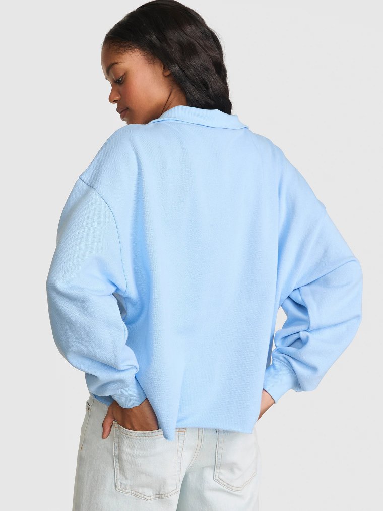 Campus Fleece™ толстовка прямого кроя с ¼-молнией
