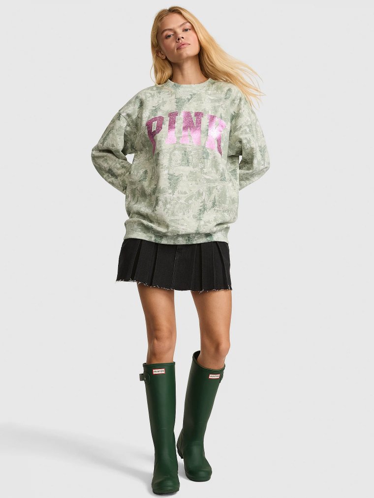 Свитшот с круглым вырезом Campus Fleece™