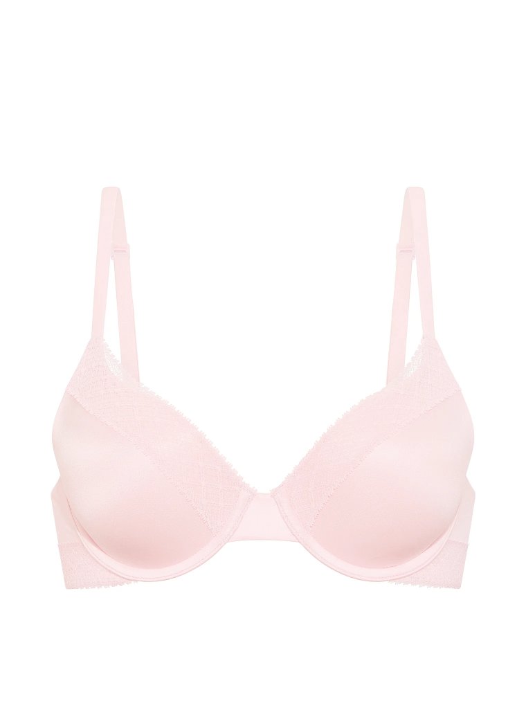 Идеальная форма (Perfect Shape): бюстгальтер пуш-ап (Push-Up Bra) с отделкой кружевом (Lace-Trim)
