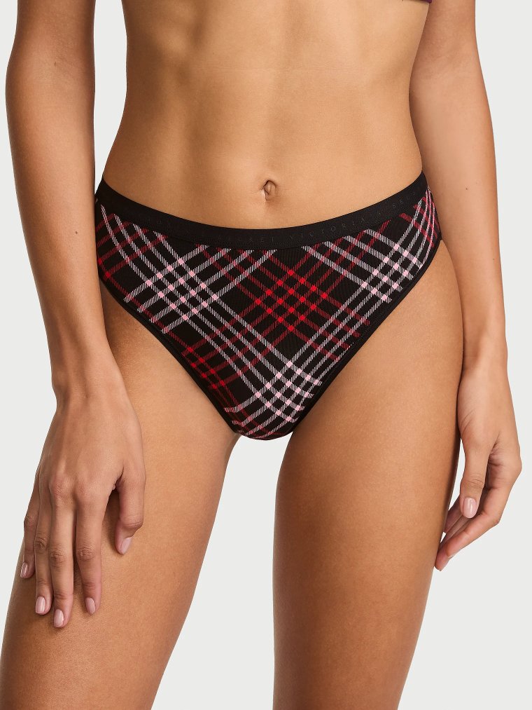 Трусики (Brief Panty) из хлопкового стрейча (Stretch Cotton) с высокой линией бедра (High-Leg)