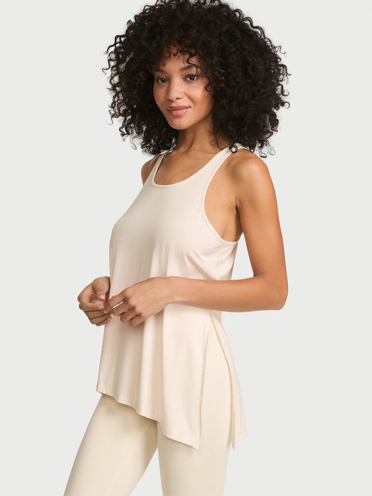 VSX Майка из струящегося трикотажа (Drapey Knit) с боковым разрезом