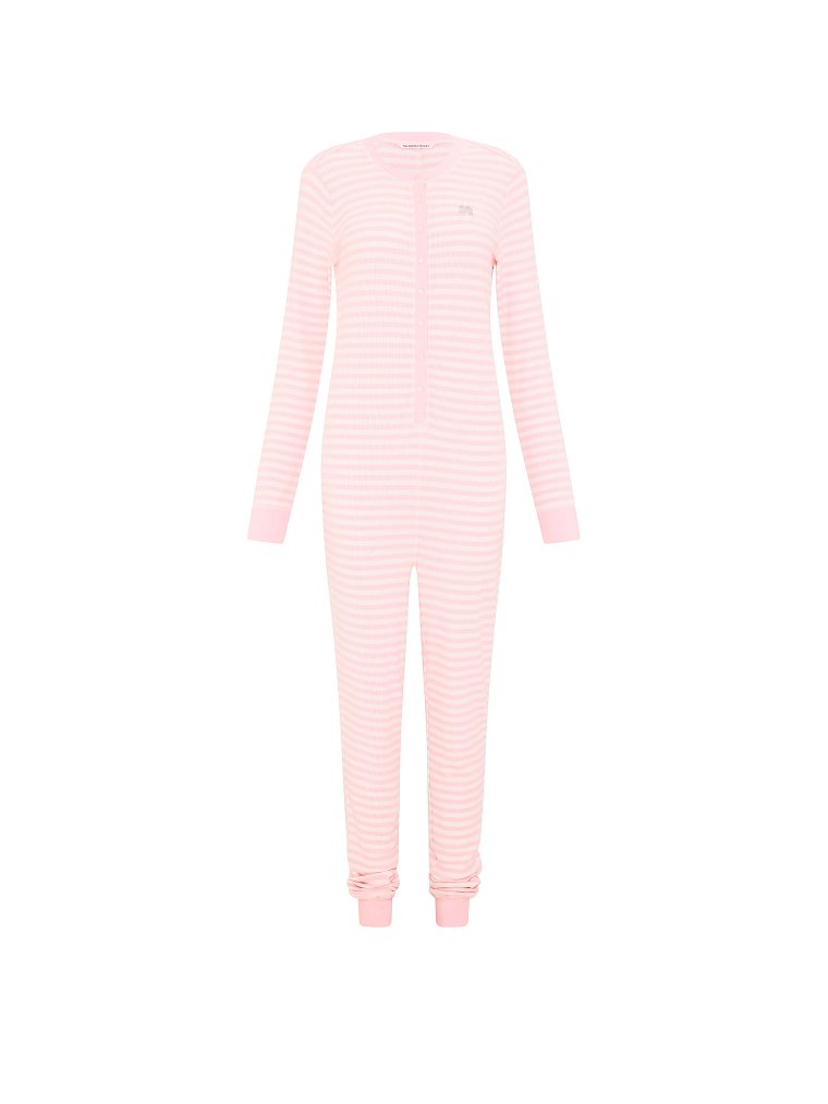 Комбинезон (Onesie) с вафельной вязкой (Waffle Knit), длинный