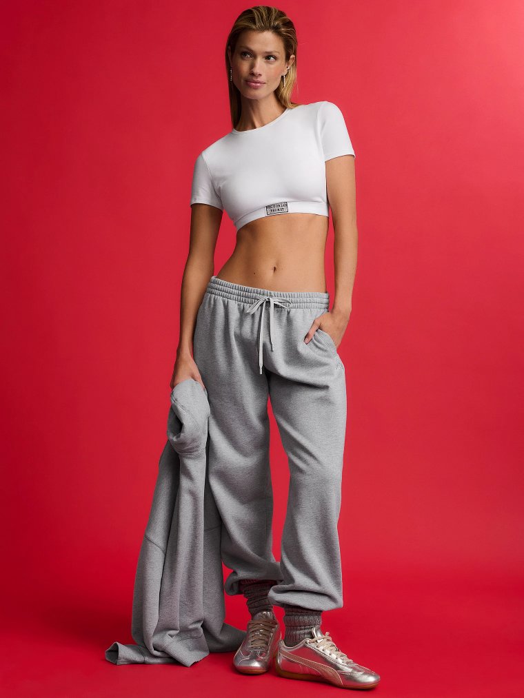 Иконичные флисовые свободные джоггеры (joggers, спортивные штаны)