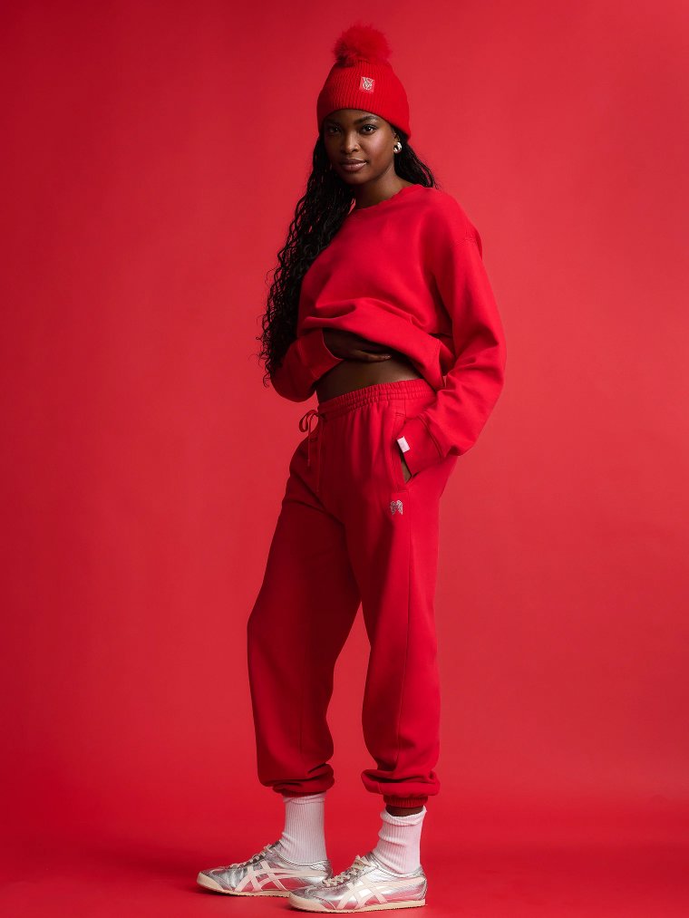 Иконичные флисовые свободные джоггеры (joggers, спортивные штаны)
