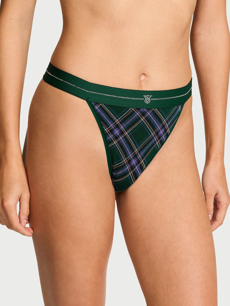 Бикини-трусы (Shine Logo Cotton 90s Bikini Panty)