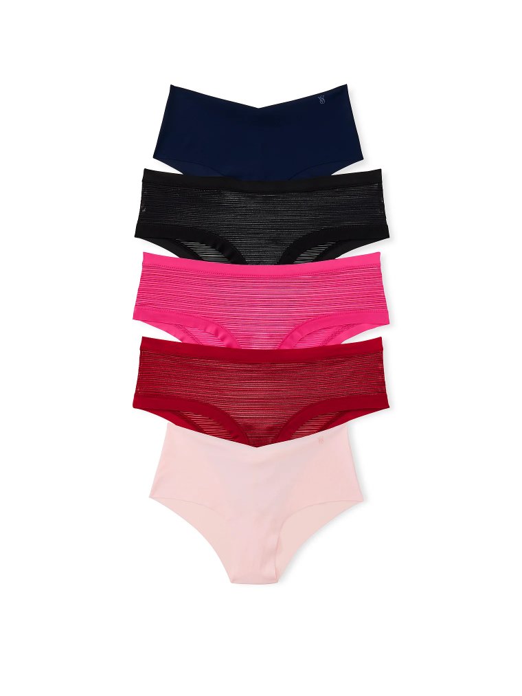 5-Pack No-Show Cheeky Panties