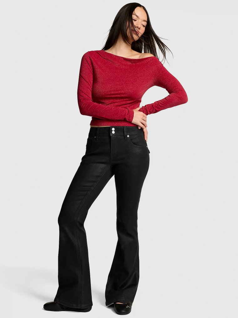 Denim by PINK Low-Rise Bootcut Jeans