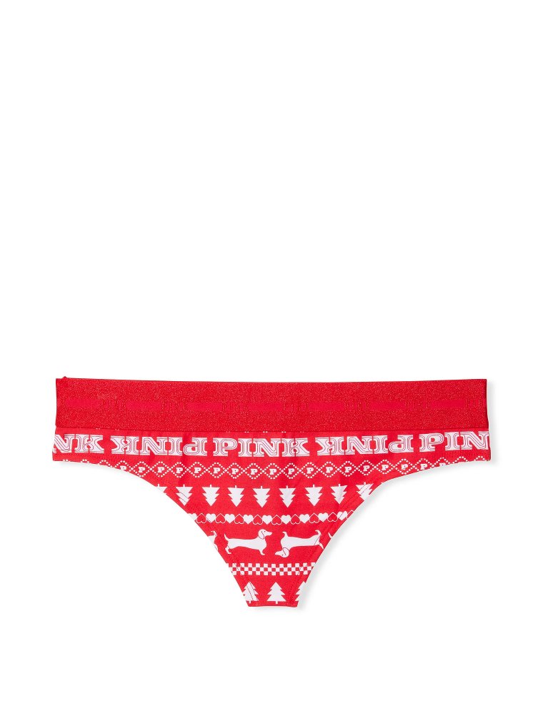Трусики-стринги с логотипом
