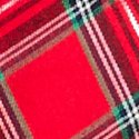 Яркий вермильон / тёмно-зелёная клетка (Bright Vermillion/ Deep Forest Plaid)