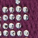 Дикий розовый фэйр-айл с блёстками и логотипом (Wild Rose Fairisle Bling Logo)