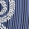 Синий принт с акцентным размещением (BLUE PLACEMENT PRINT)