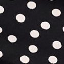 Чёрный в белую горошину (Black & White Dots)