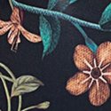 Цветочный принт на чёрном фоне (Black Grounded Floral)