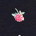 Классический тёмно-синий цветочный (Classic Navy Floral)
