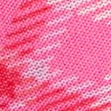 Розовый клетчатый принт с красным кружевным каемкой (Pink Plaid Print With Red Lace Trim)
