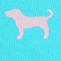 Принт «Снежный конус» с собачками (Snow Cone Dog Print)