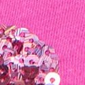 Розовый огненный с пайетками (Pink Fire Sequins)