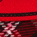 Яркий вермильон, клетчатый принт (Bright Vermilion Plaid Print)