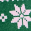 Green Fair Isle Print