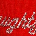Bright Vermilion with Bling