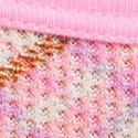 Neutral Plaid with Pink Lollipop
