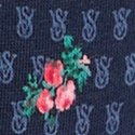 Цветочный принт, тёмно-синий (Noir Navy Floral)