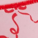 Кокосовый розовый с принтом «бантики» (Coconut Pink Bow Print)