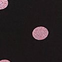 Black with Pink Dot Print