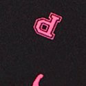Чёрный, принт с собаками и логотипом (Black Logo Dog Print)