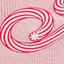 Coconut Pink with Candy Cane Binding