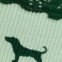 Pretty Mint Dog Print