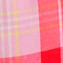 Kiss Kiss Red Cheerful Plaid